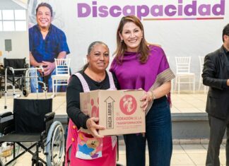 DIF Toluca entrega apoyos funcionales y alimentarios a familias de San Lorenzo Tepaltitlán