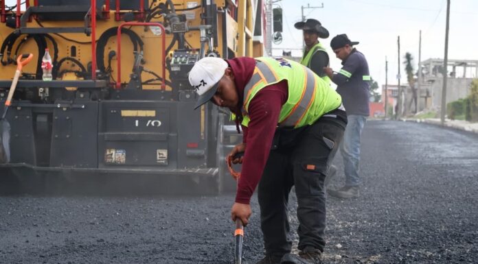 Pavimentación de la calle Manuel Gómez Pedraza beneficiará a más de 7 mil habitantes de San Pablo Autopan