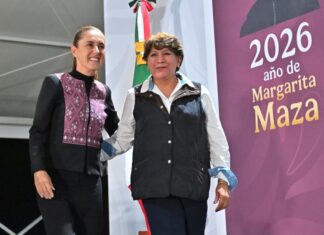 SHEINBAUM Y DELFINA CONSOLIDAN COORDINACIÓN POLÍTICA Y SOCIAL EN EL ESTADO DE MÉXICO