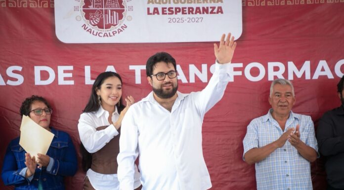 Naucalpan crea nuevo Sendero Seguro y Luminoso en La Raquelito
