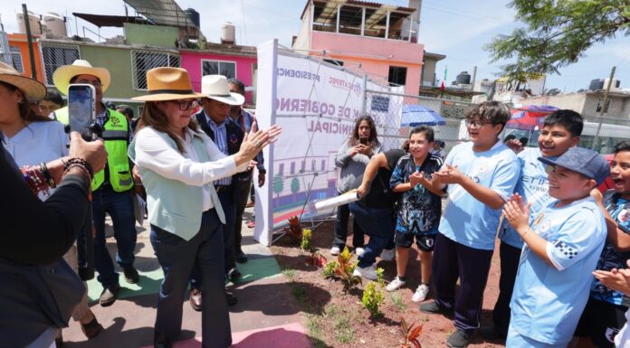Recuperan Parque Tolotzin I en Ecatepec; beneficia a más de 6 mil 500 habitantes