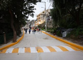 Naucalpan supera el millón de metros cuadrados rehabilitados y avanza en el rescate de vialidades