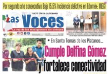 En Santo Tomás de los Platanos…Cumple Delfina Gómez y fortalece conectividad
