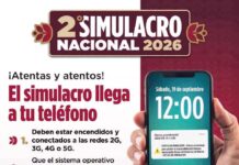 Segundo Simulacro Nacional 2026 activará alertas en celulares y altavoces este 19 de septiembre