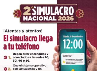 Segundo Simulacro Nacional 2026 activará alertas en celulares y altavoces este 19 de septiembre