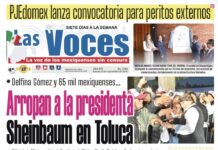 Delfina Gómez y 65 mil mexiquenses…Arropan a la presidenta Sheinbaum en Toluca