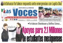 Fortalecen Sheinbaum y Delfina Gómez…Apoyos para 2.1 Millones de estudiantes mexiquenses