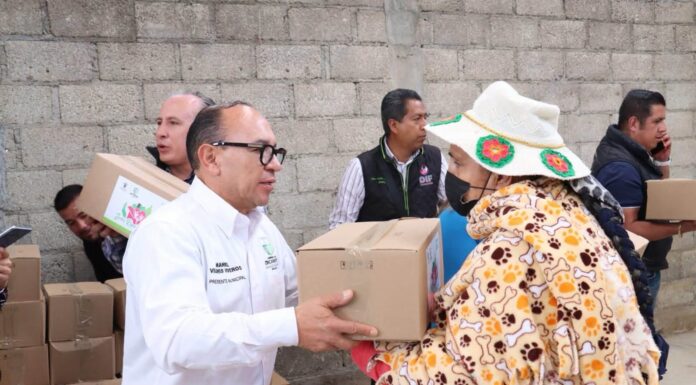 Zinacantepec acerca productos de calidad a familias con “Juntos, Repartiendo Logros”