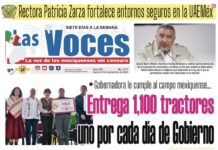 Gobernadora le cumple al campo mexiquense…Entrega 1,100 tractores uno por cada día de Gobierno
