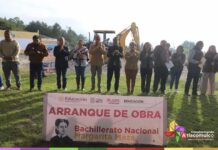 Nicolás Martínez Romero fortalece gestión educativa con nuevo plantel en Atlacomulco