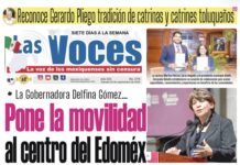 La Gobernadora Delfina Gómez…Pone la movilidad al centro del Edoméx