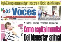 Delfina Gómez consolida al Edoméx… Como capital mundial Del bienestar animal