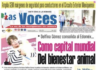 Delfina Gómez consolida al Edoméx… Como capital mundial Del bienestar animal