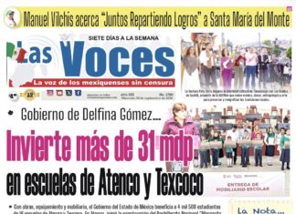 Gobierno de Delfina Gómez…Invierte más de 31 mdp en escuelas de Atenco y Texcoco