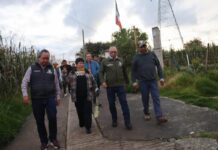 Entregan obra de electrificación en San Bartolo El Viejo, Zinacantepec