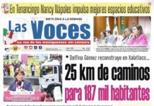 Delfina Gómez reconstruye en Xalatlaco… 25 km de caminos para 187 mil habitantes