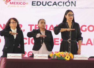 Nancy Nápoles impulsa infraestructura educativa con nueva obra en San José Tenería