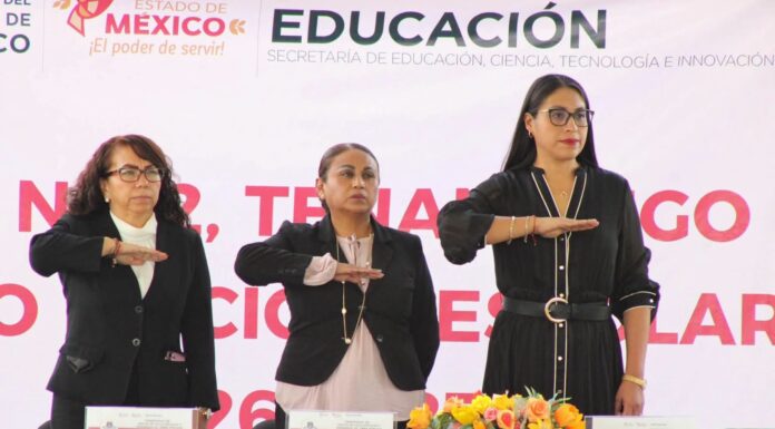 Nancy Nápoles impulsa infraestructura educativa con nueva obra en San José Tenería