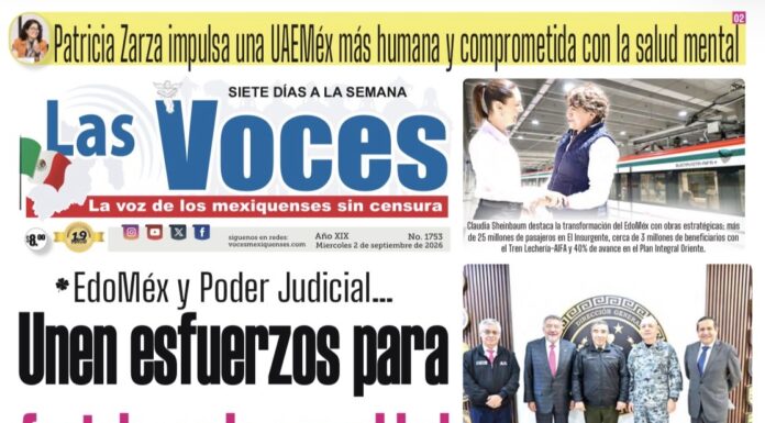 EdoMéx y Poder Judicial… Unen esfuerzos para fortalecer la seguridad