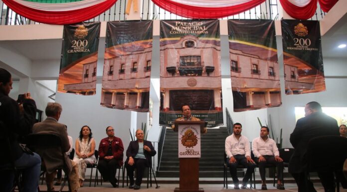 Coatepec Harinas moderniza su Palacio Municipal en el marco de sus 200 años de vida municipal
