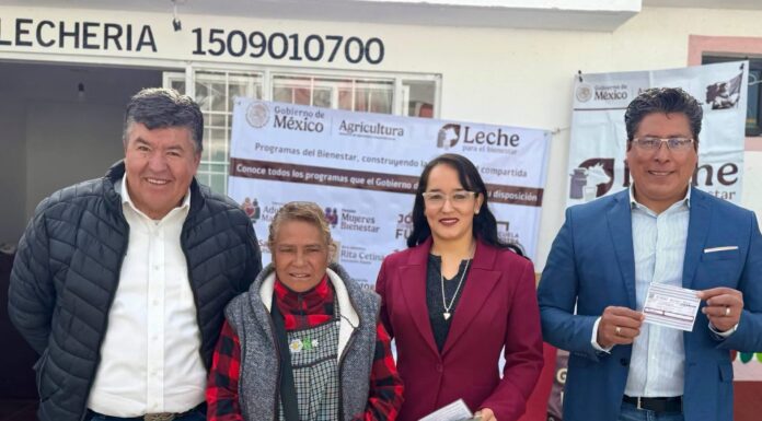 Inauguran nueva lechería en Tenango del Valle para fortalecer la economía y nutrición de las familias
