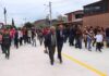 Manuel Vilchis supervisa entrega de obras viales en dos barrios de Zinacantepec