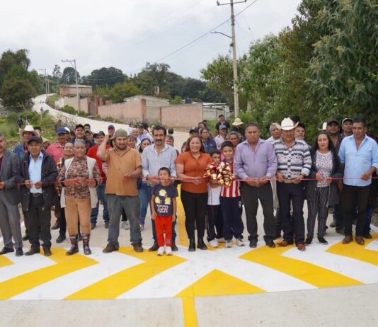 Villa del Carbón fortalece infraestructura vial en la comunidad de Palo Hueco