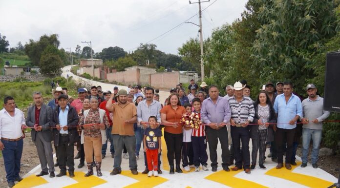 Villa del Carbón fortalece infraestructura vial en la comunidad de Palo Hueco
