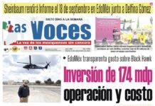 EdoMéx transparenta gasto sobre Black Hawk Inversión de 174 mdp operación y costo