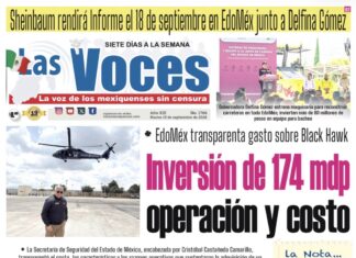 EdoMéx transparenta gasto sobre Black Hawk Inversión de 174 mdp operación y costo