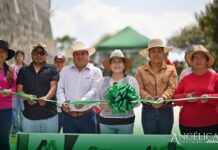 Acambay entrega pavimentación con concreto hidráulico en San Juanico Sector I