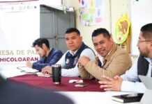 Chicoloapan prioriza la tranquilidad de las familias con trabajo coordinado en la Mesa de Paz