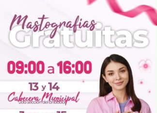 Tianguistenco acerca mastografías gratuitas a sus comunidades; Erika Olea invita a participar