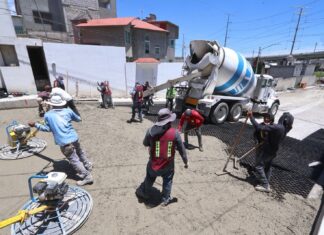 Toluca impulsa obras de agua, vialidades y educación en la delegación Adolfo López Mateos