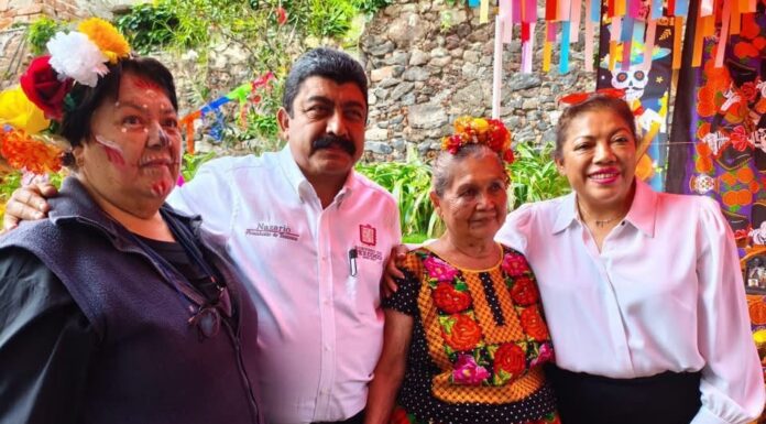 Nazario Gutiérrez reconoce a los adultos mayores como guardianes de las tradiciones de Texcoco