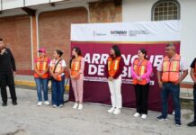 Jessica Rosalío impulsa la renovación urbana de Ixtapan de la Sal con obras en San Gaspar