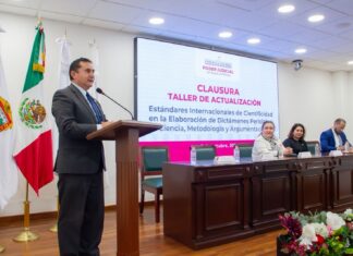 Capacitación de peritos, fortalece impartición de justicia con validez científica