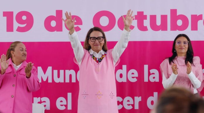Azucena Cisneros pone en marcha la “Ruta Rosa” para acercar servicios de detección de cáncer de mama en Ecatepec