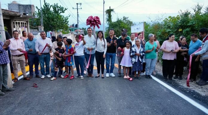 Renuevan imagen de la Prolongación José María Morelos en Ixtapan de la Sal