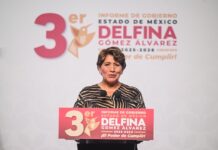 Delfina Gómez llevará resultados de su gobierno a cuatro regiones del Estado de México
