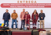 Dignifica Ricardo Moreno el servicio de limpia en Toluca con equipamiento e infraestructura