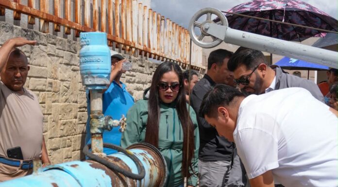 Roselia García impulsa rehabilitación del pozo de Plazas para mejorar el abasto de agua en Zumpango