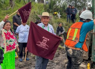 Jaime Torres Marín lleva obras por el bienestar de Nanguari con la perforación de un pozo