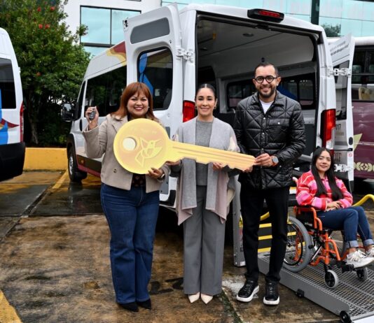 DIFEM pone en marcha transporte gratuito para personas con discapacidad en seis municipios