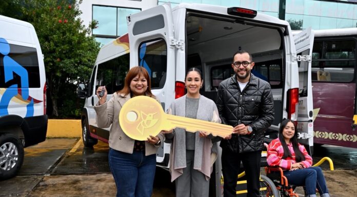 DIFEM pone en marcha transporte gratuito para personas con discapacidad en seis municipios