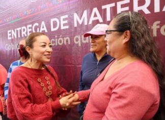Yoselin Mendoza impulsa mejoras viales y apoyos sociales en Nicolás Romero