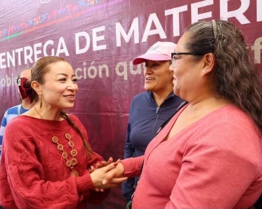 Yoselin Mendoza impulsa mejoras viales y apoyos sociales en Nicolás Romero