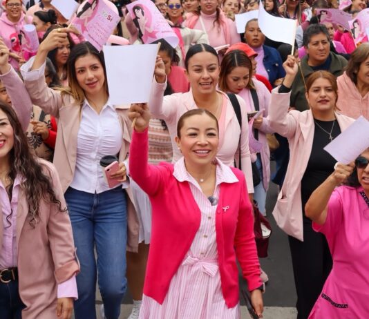 Yoselin Mendoza refrenda apoyo a mujeres de Nicolás Romero en la lucha contra el cáncer de mama