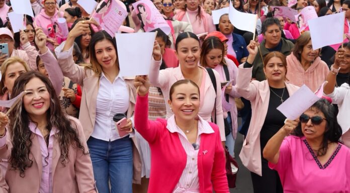 Yoselin Mendoza refrenda apoyo a mujeres de Nicolás Romero en la lucha contra el cáncer de mama