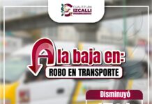 Baja 17% el robo en transporte público en Cuautitlán Izcalli